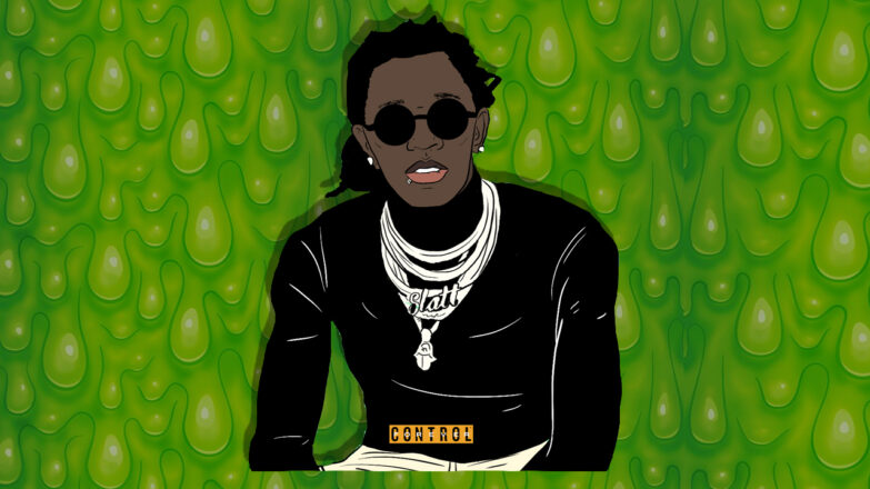 young thug beat free
